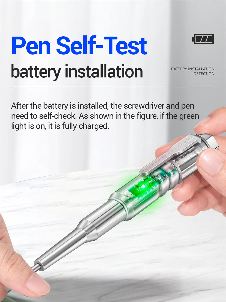 ANENG B12 voltage detector test Pen  Induced Electric Screwdriver Probe Zero Live Wire Detection Sensor household tester