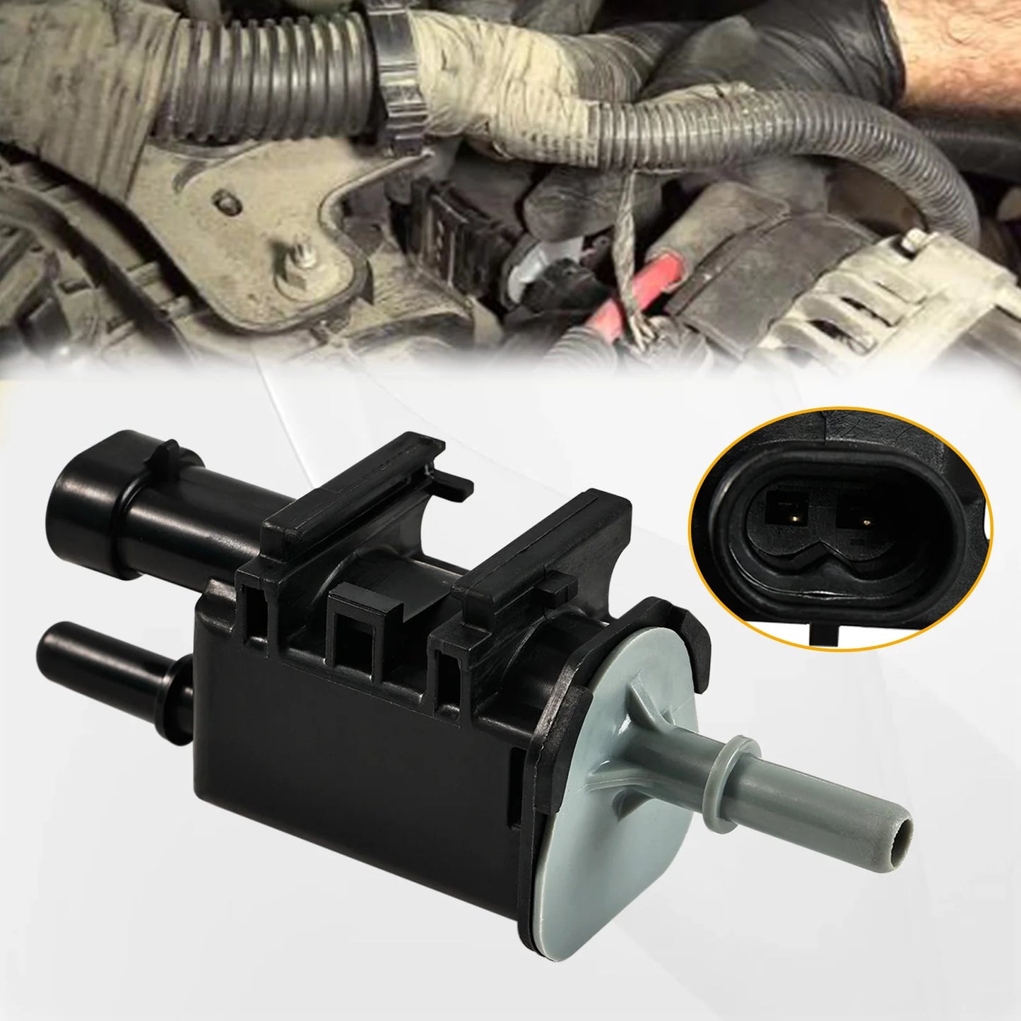 EVAP Vapor Purge Valve Canister Solenoid — Chevrolet Silverado, Suburban, Express & Cadillac / Buick / Pontiac