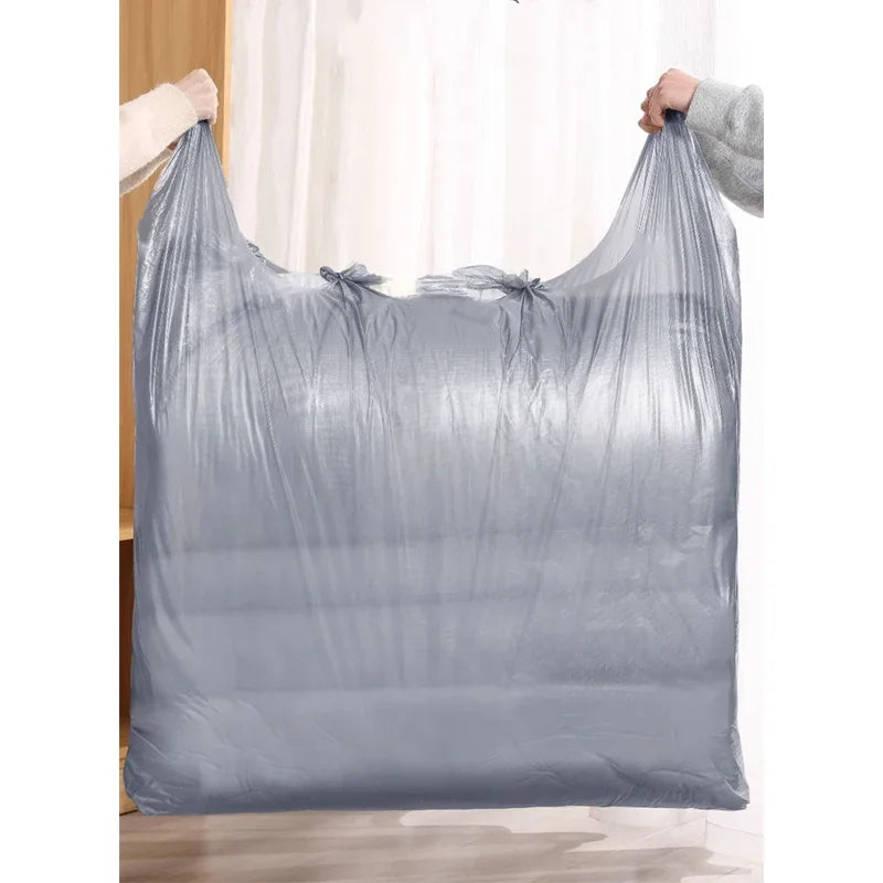 10PCS Large Capacity Plastic Bags Thicken Moving Packaging Bag Clothes Storage Bags for Toys Duvet Blanket Bedding Organizer