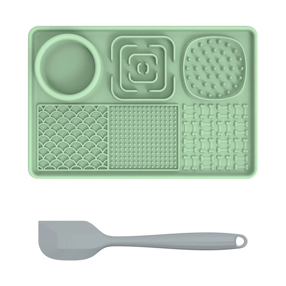 Silicone Lick Mat with Suction Cups - Butter & Peanut Pad – photo 6
