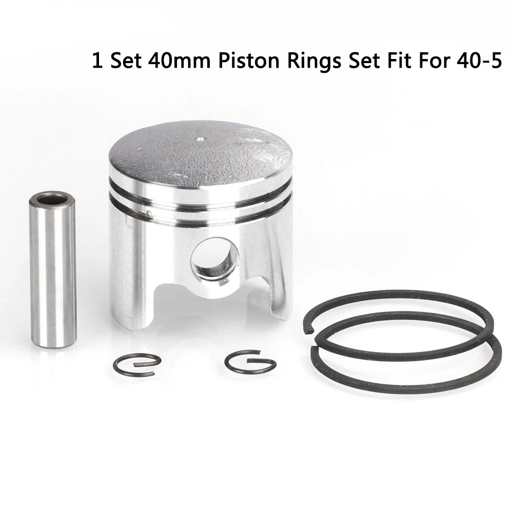 CMCP 40mm Cylinder Piston Kit for 40-5 43cc BC430 CG430 1E40F-5 Brush Cutter Trimmer Parts Garden Tools