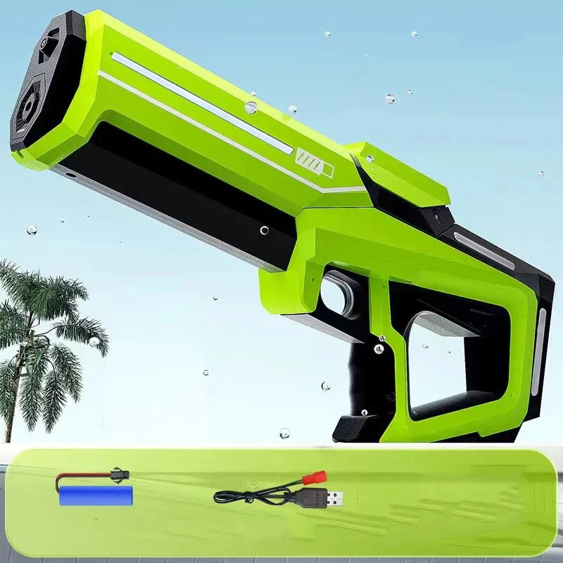 Electric Water Gun for Adults — Automatic Squirt Summer Blaster