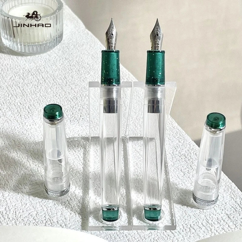 JINHAO 82 Limited Edition Colors Fountain Pen Macaron Color Gold Clip EF/F/M Calligraphy Pen Stationery Office School Supplies