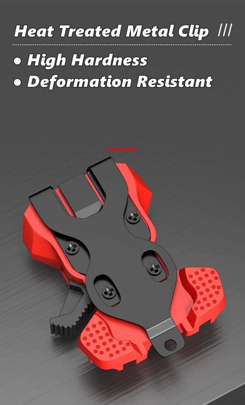 High-Hardness Self-Locking Drill Holder with Belt Clip Quick Release Power Tool Waist Holster Thickened Portable Storage