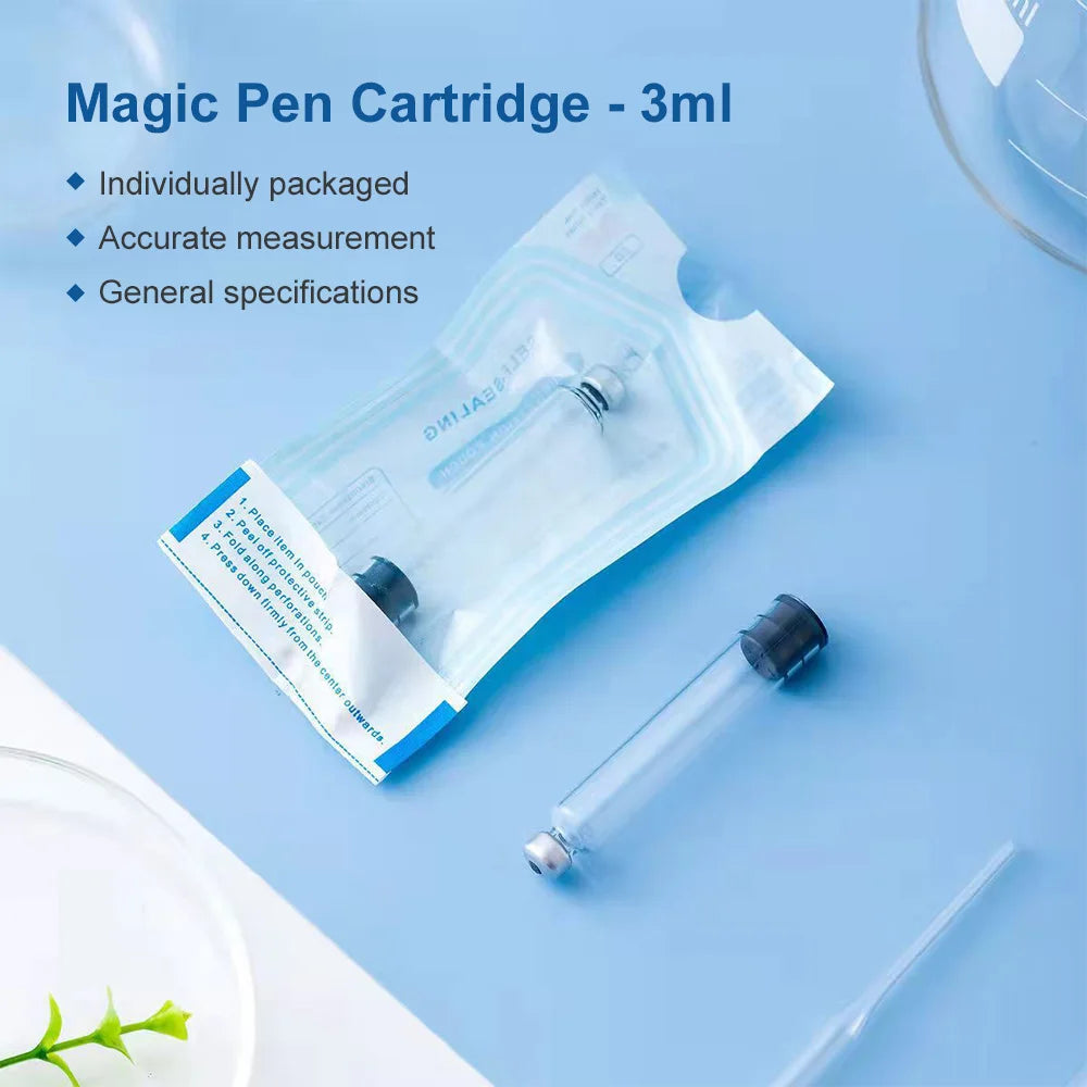 3ml Pen Cartridges — Reusable-Pen Compatible Refill Cartridge Set