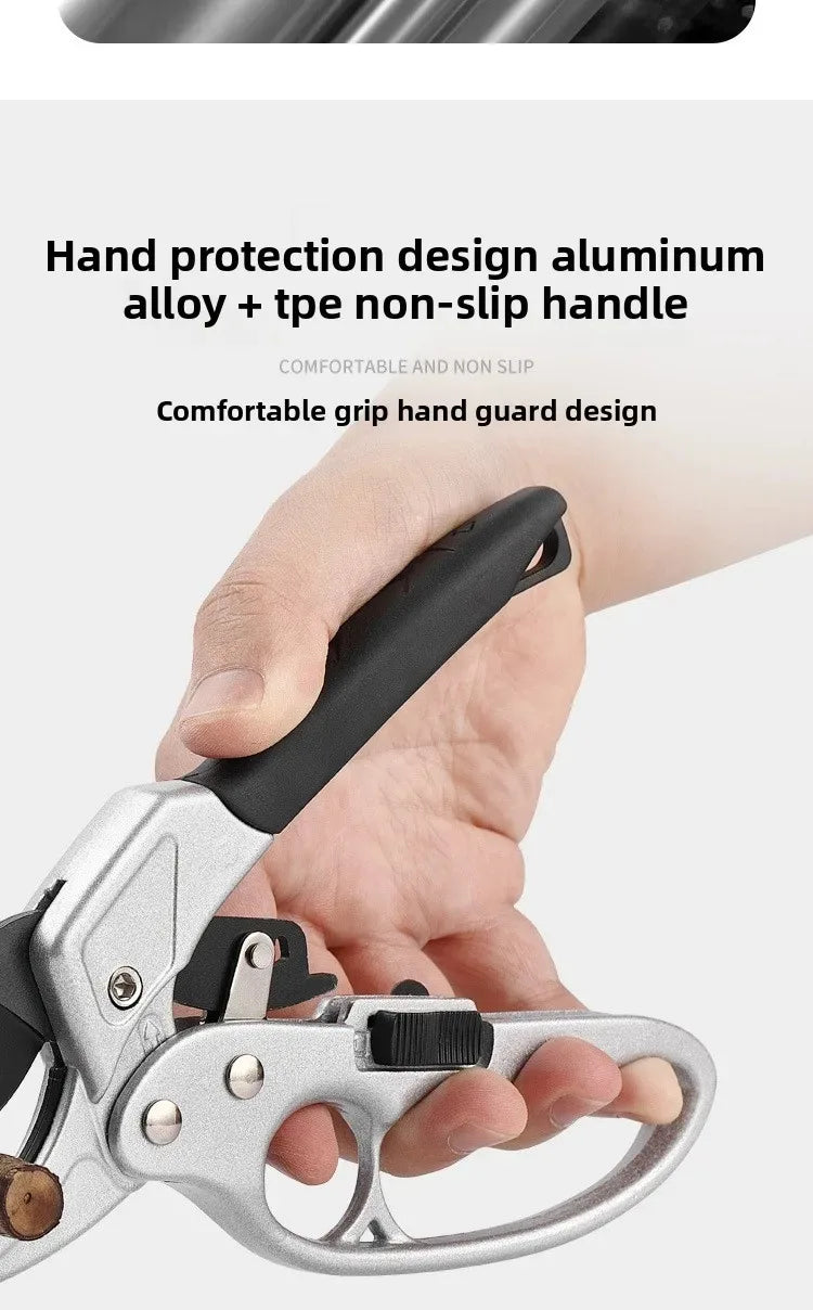 SK5 stainless steel rust resistant coarse pruning shears, pruning shears with pulleys, pruning shears for fruit trees, horticult