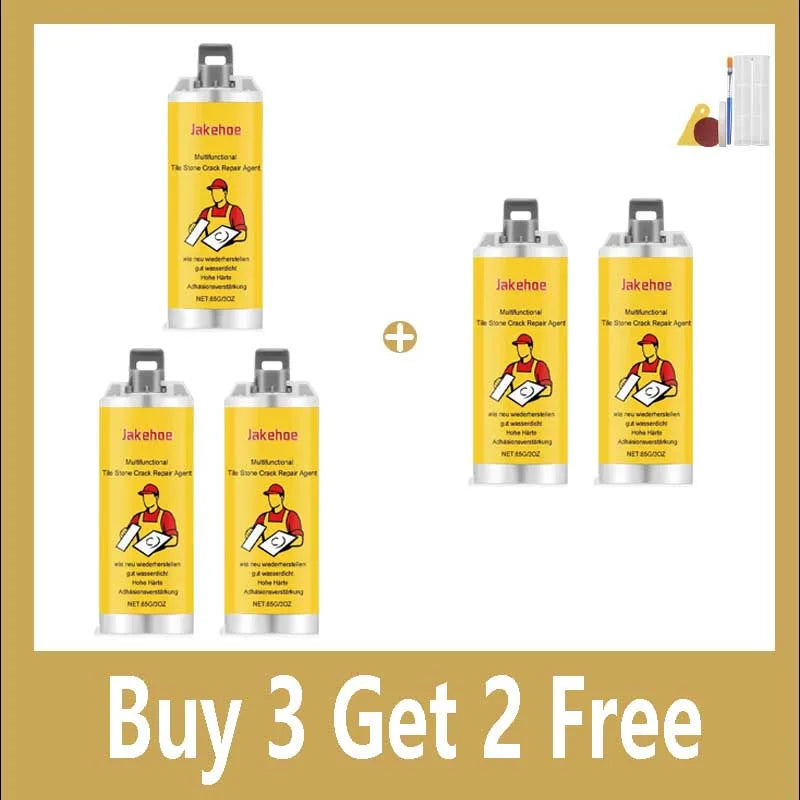 Tile & Stone Crack Repair Agent, Waterproof Ceramic Filler