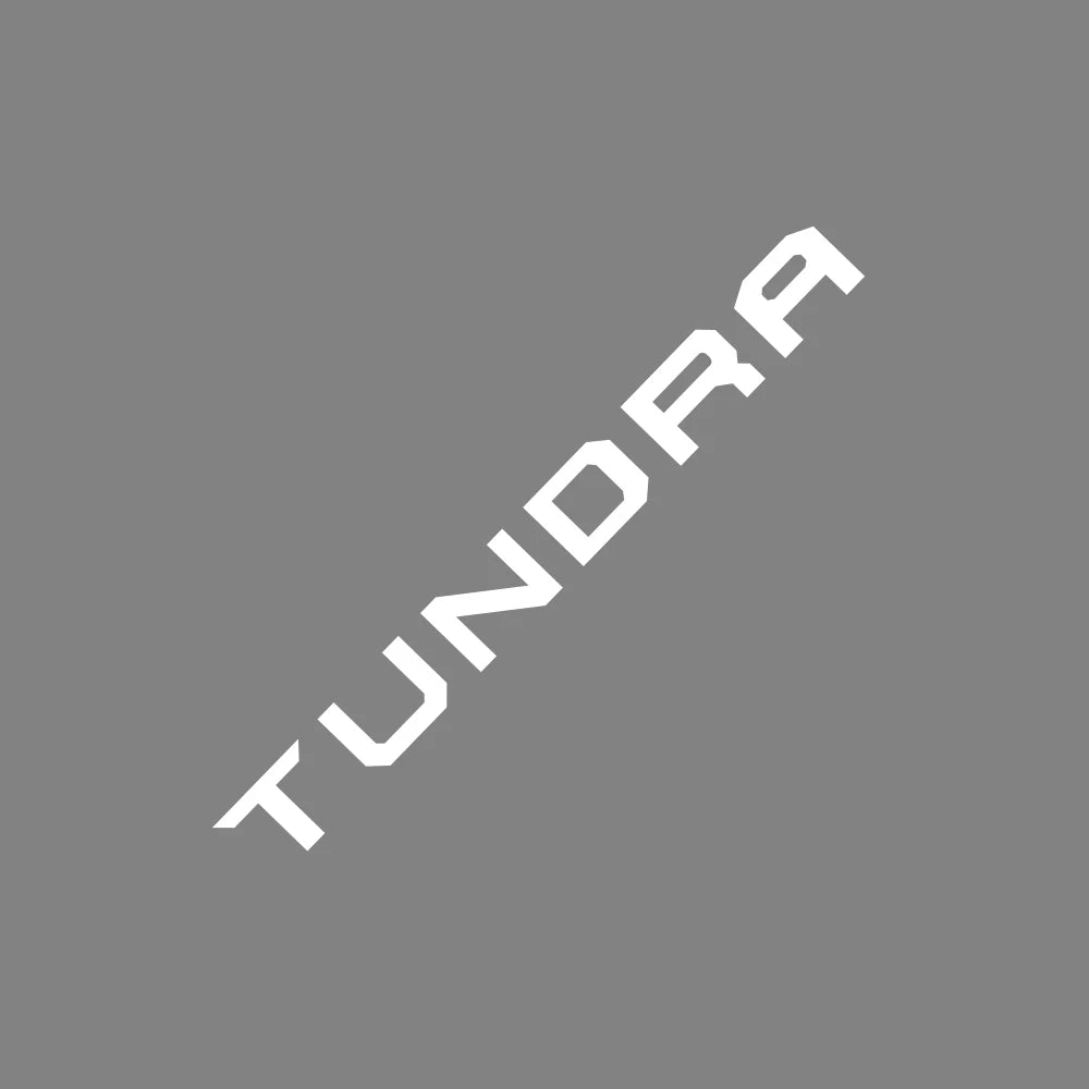 Pickup Tailgate Insert Indent Stickers For Toyota Tundra 2014-2019  Car Decor Decals Vinyl Letter Cover Auto Tuning Accessories