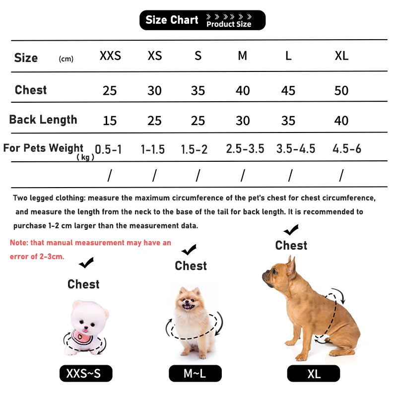 Cute Dog Winter Vest — Soft Flannel Puffer Jacket for Small Cats & Dogs