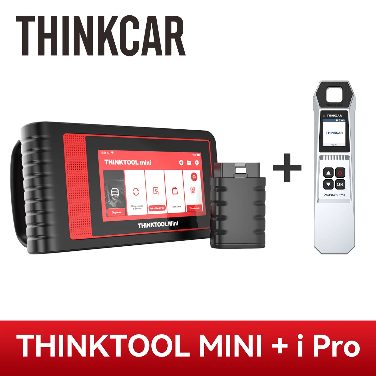 THINKTOOL MINI/MINI2 Car Scanner Auto All System Diagnostic Tool 28 Reset Scan Tool Bidirectional Control ECU Coding Code Reader