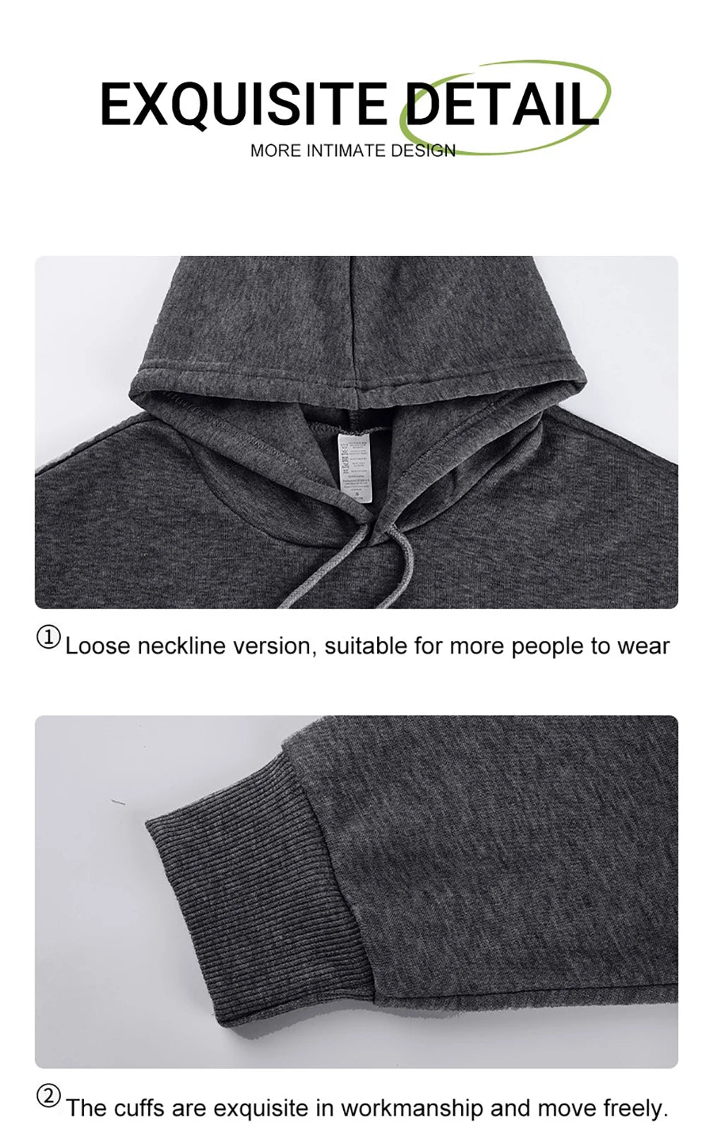 Custom Print Pullover Hoodie, Personalized Sweatshirt