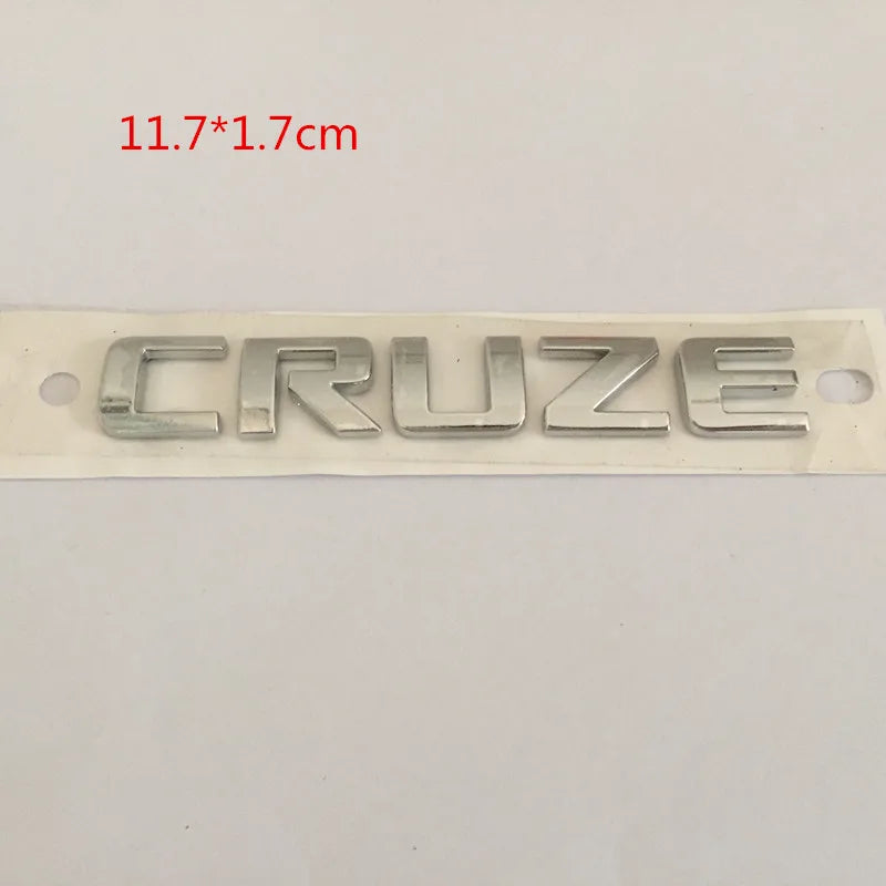 1pcs 3D ABS SAIL SPARK LT LTZ LACETT car Letter Emblem Rear tail trunk Decals badge sticker Decal styling auto Accessories
