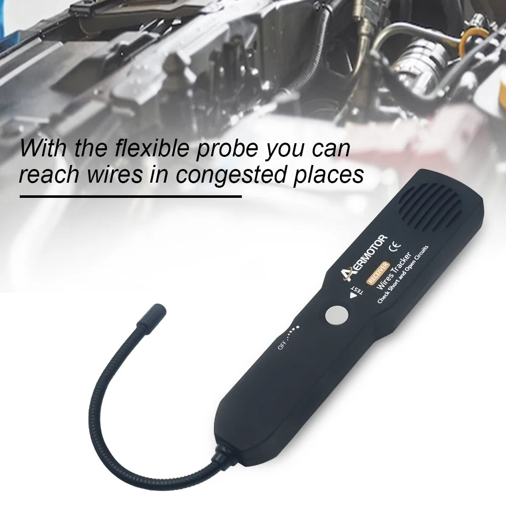 AER Automotive Short Cable Tracker Open Wire Finder Same As EM415PRO Find Car Short Circuit Wire Universal DC 6-42V