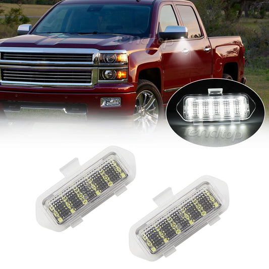 LED Under-Mirror Puddle & Signal Lights — Chevrolet Silverado 1500, Avalanche & GMC Sierra / Cadillac Escalade