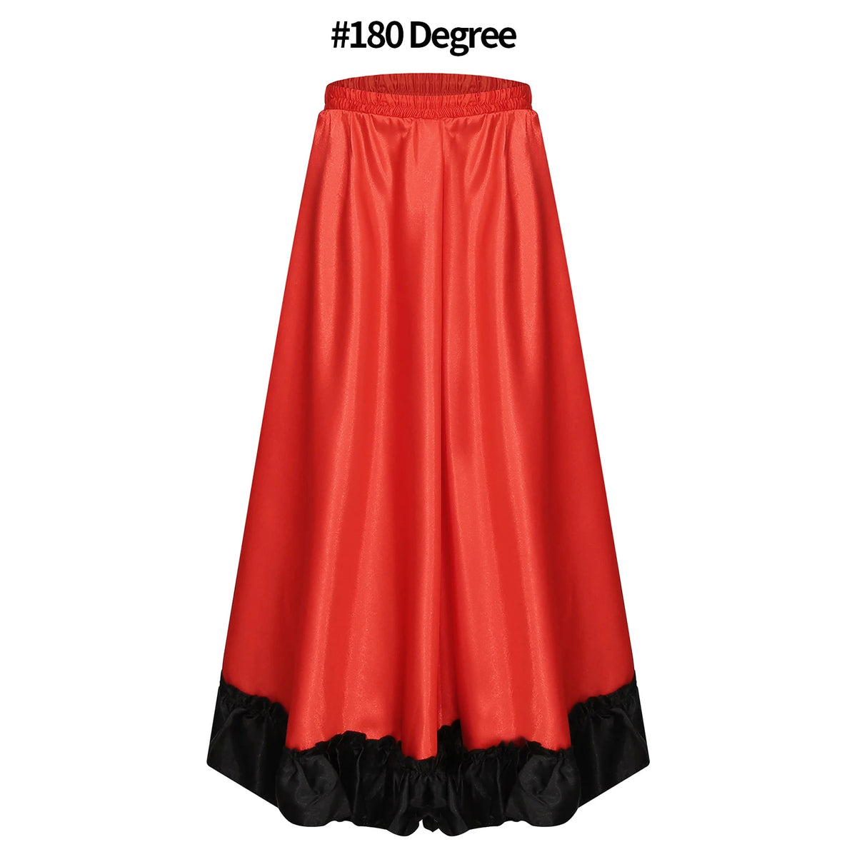 Girls satin flamenco dress