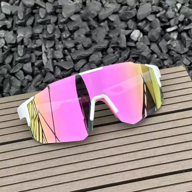 Cycling Sunglasses — Large Frame UV400 Windproof Sport Shades