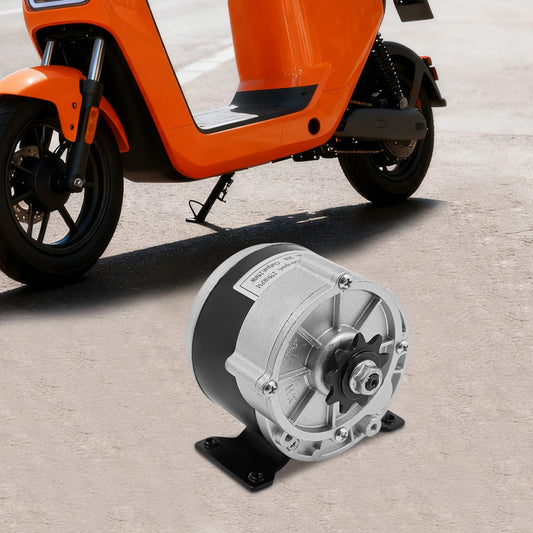 250W 12V Brushed DC Gear Reduction Motor Geared Speed Reducer Motor 2750RPM Electric Motor for E-bikes Scooters Electric Vehicle