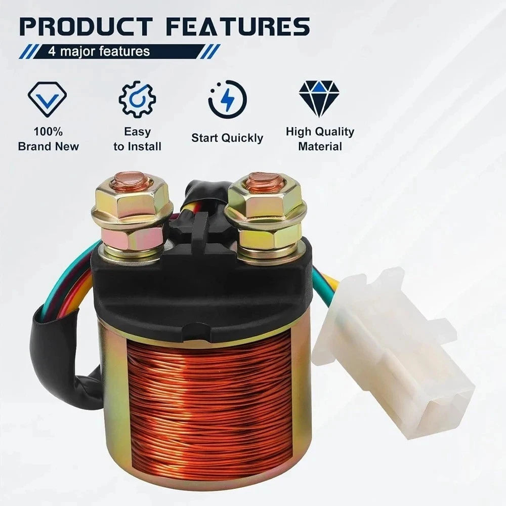 Premium Starter Solenoid Relay for Honda FourTrax 300 ATV