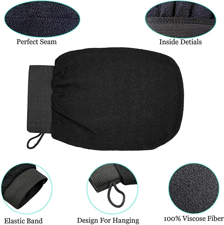 Shower Exfoliating Gloves Gant Exfoliating Glove Scrub Bath Towel Northeast Peeling Mitten Dead Skin Scrubber Shower Gloves