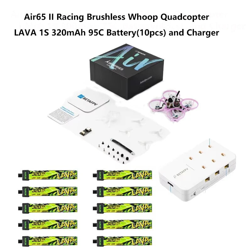 BETAFPV Air65 II Matrix FC 5in1 V2 Brushless Whoop Quadcopter For LAVA 1S II 320mAh Battery/Champion/Racing/Freestyle Drone NEW