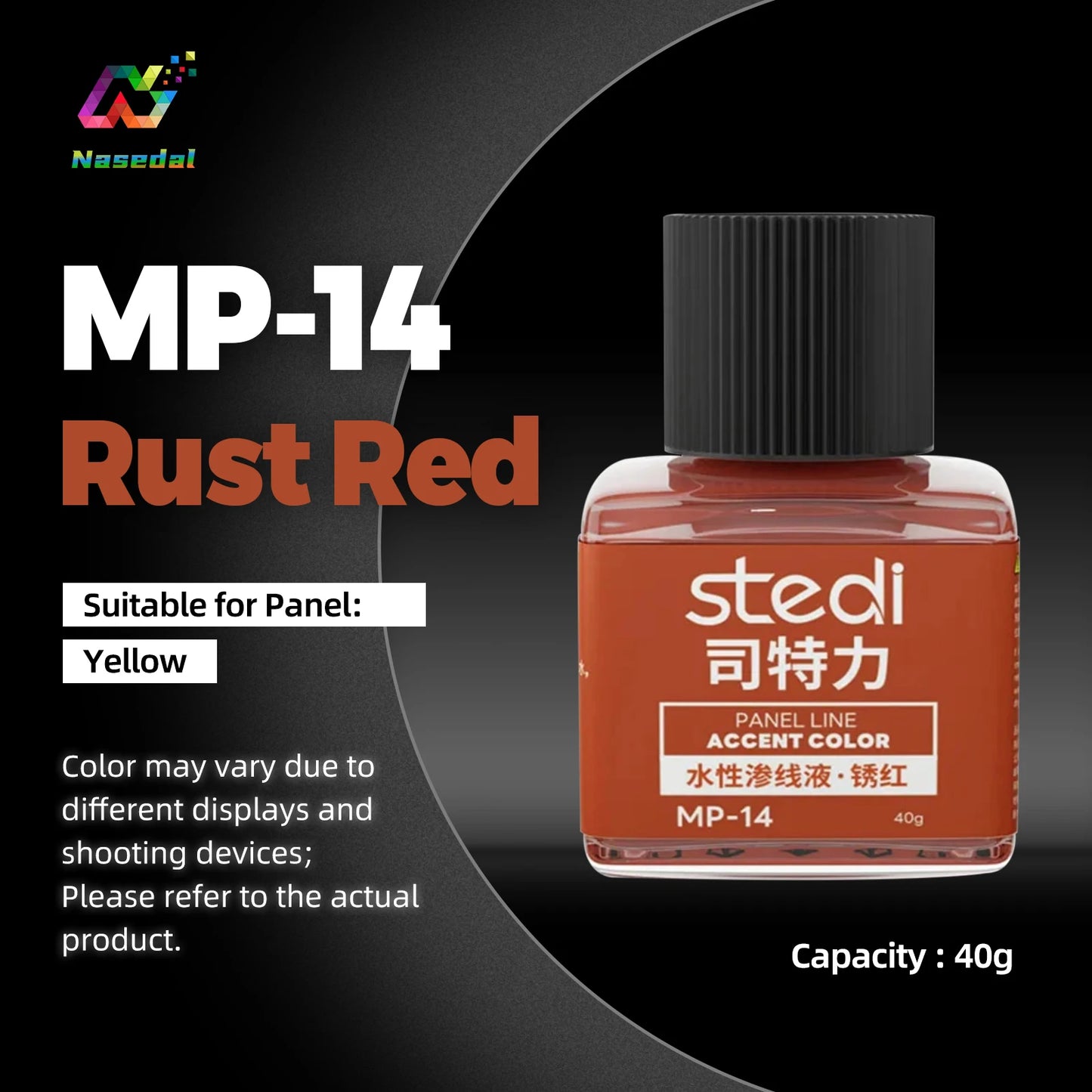 Stedi MP-07~MP-18 Weathering Acrylic Paints 40g for Gundam Military Models Panel Lining DIY Tools Kit DIY Crafting Supplies