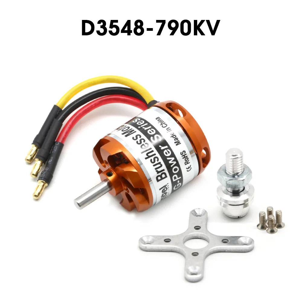 Brushless Motor 2-3S 4S 5S D2830 D2826 D3548 D3542 D3536 D3530 For RC Mini Multicopters Plane Fixed-wing Aircraft