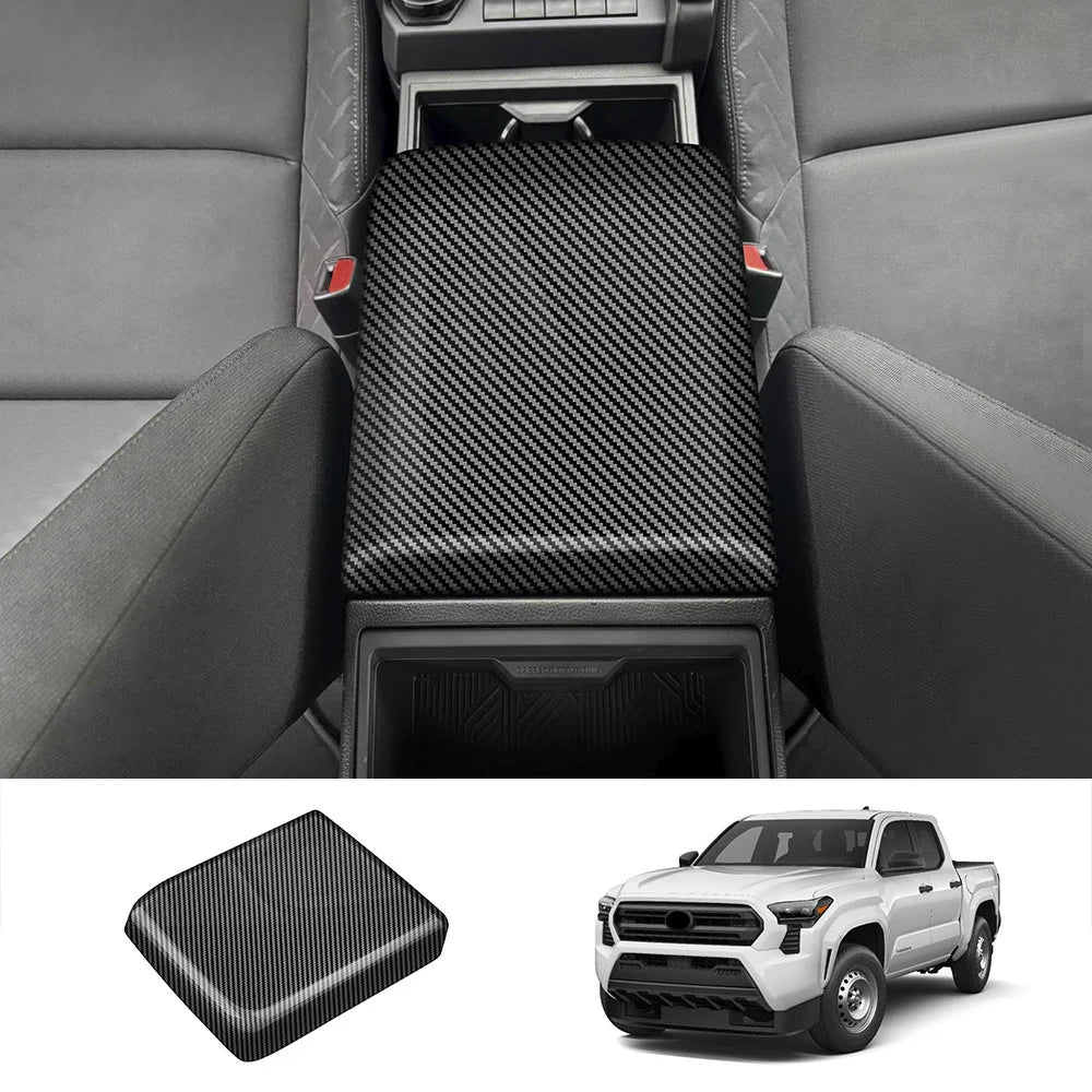 Fit for Toyota Tacoma 2024 2025 Interior Accessories Carbon Fiber Look Car Interior Cover Trim Panel Decoration Sticker