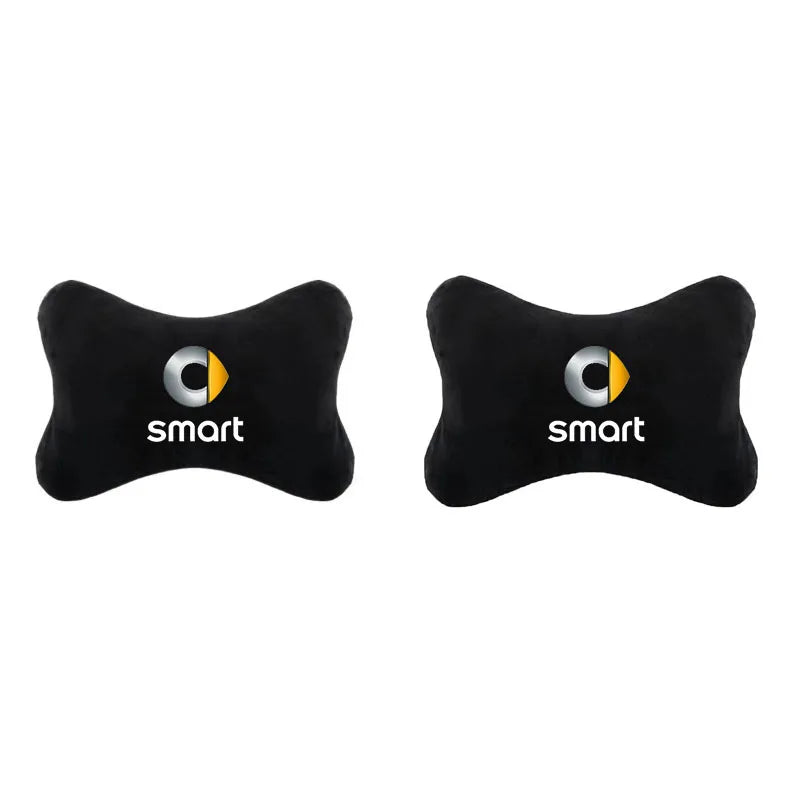 For Smart Fortwo Forfour 453 451 450 Car Headrest Neck Support Seat Soft Neck Pillow Auto Accessories