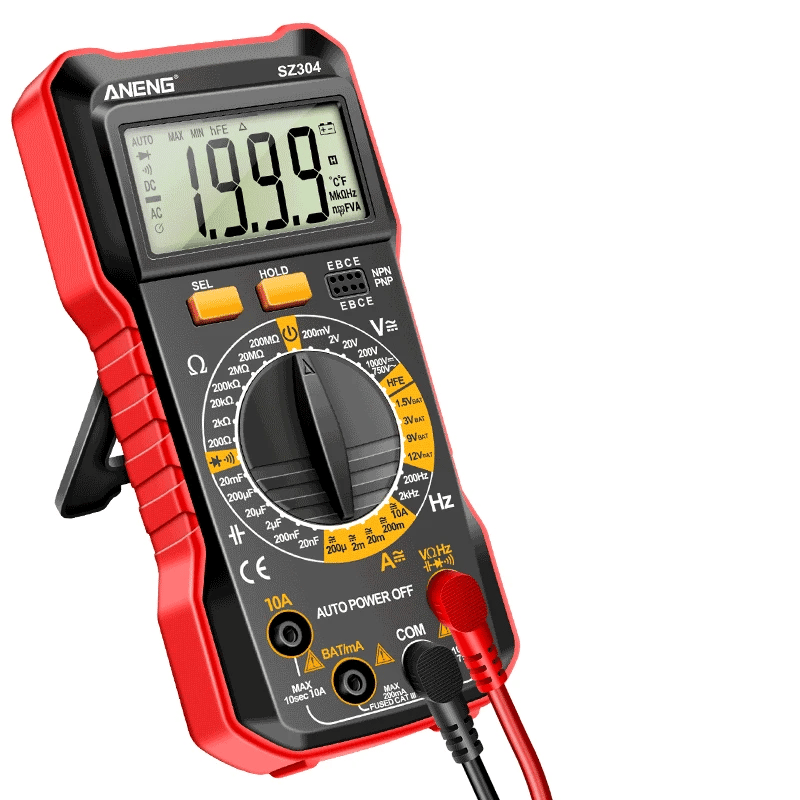 ANENG SZ304 Digital 2026 Counts Multimetes AC/DC Votage Current Resistance Ohm NCV High Precision Professional Multimetro Tester