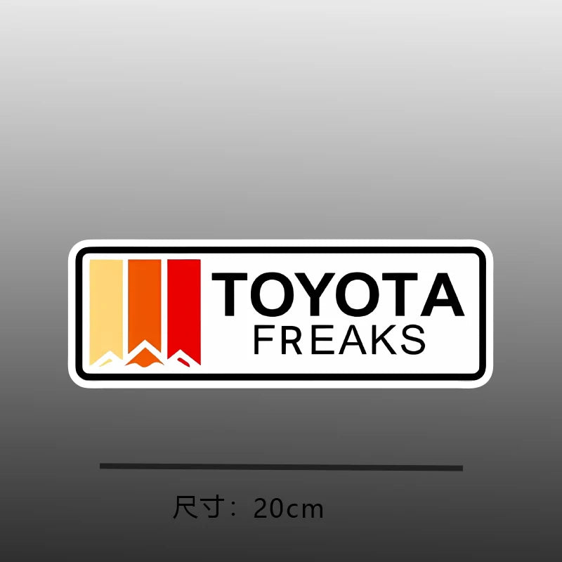 Modified outdoor off-road station wagon sticker, suitable for TOYOTA Toyota Overbearing LC series, car sticker body sticker