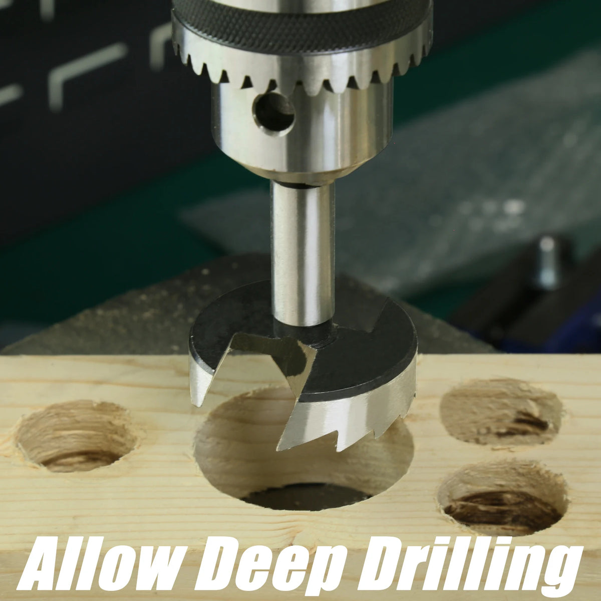 Forstner Drill Bit Set 6-100mm, Hinge Boring Wood Hole Cutter