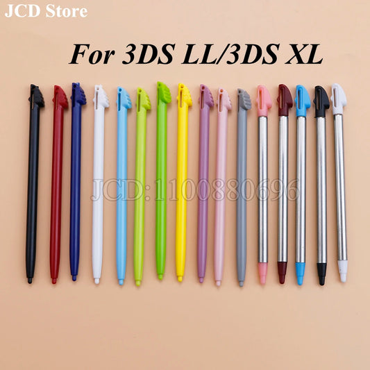 10pcs Plastic Stylus Screen Metal Telescopic Touch Pen For 3DS LL XL 3DSLL 3DSXL Game Console Accessories