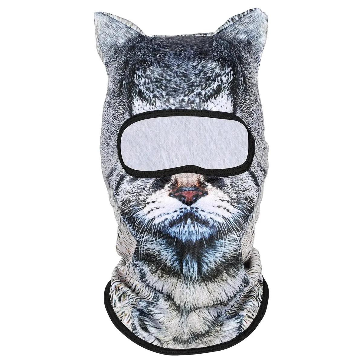 3D Cat Face Balaclava, Cute Animal Ski Mask