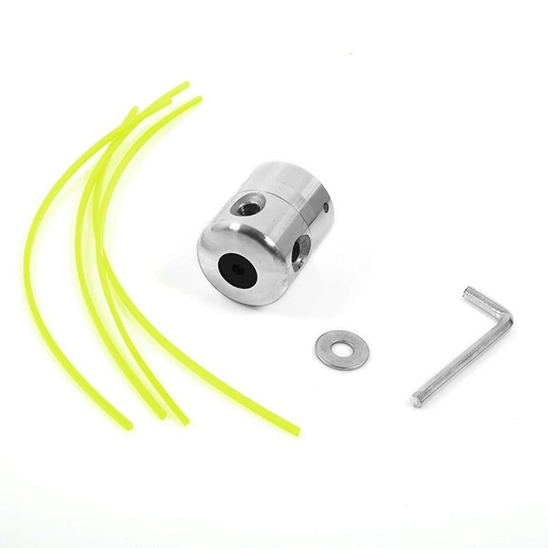 Universal Aluminum Trimmer Head with 4 Trimmer Lines – For Brush Cutter & Grass Trimmer