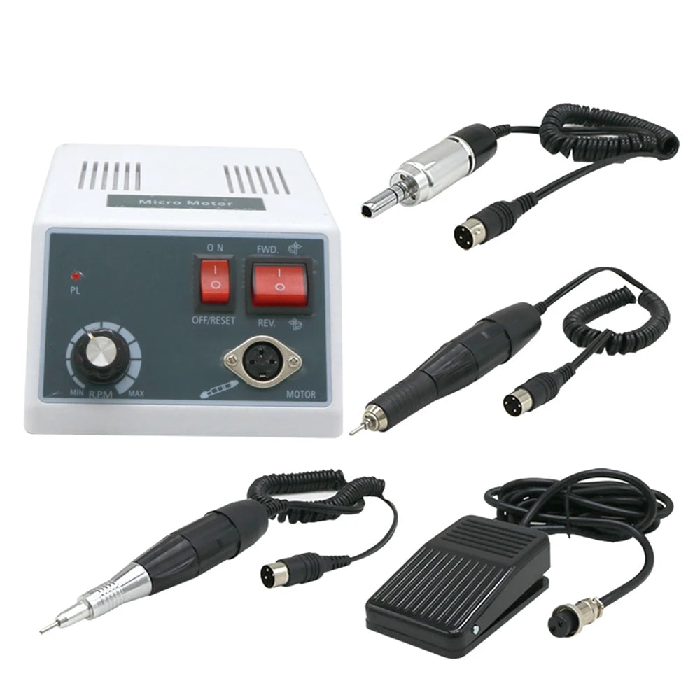 ECIN Dental Marathon Micromotor 35000RPM E TYPE 18 102 204 Handle Handpiece Polisher Grinder Lab Equipment Dentist Clinic Tools