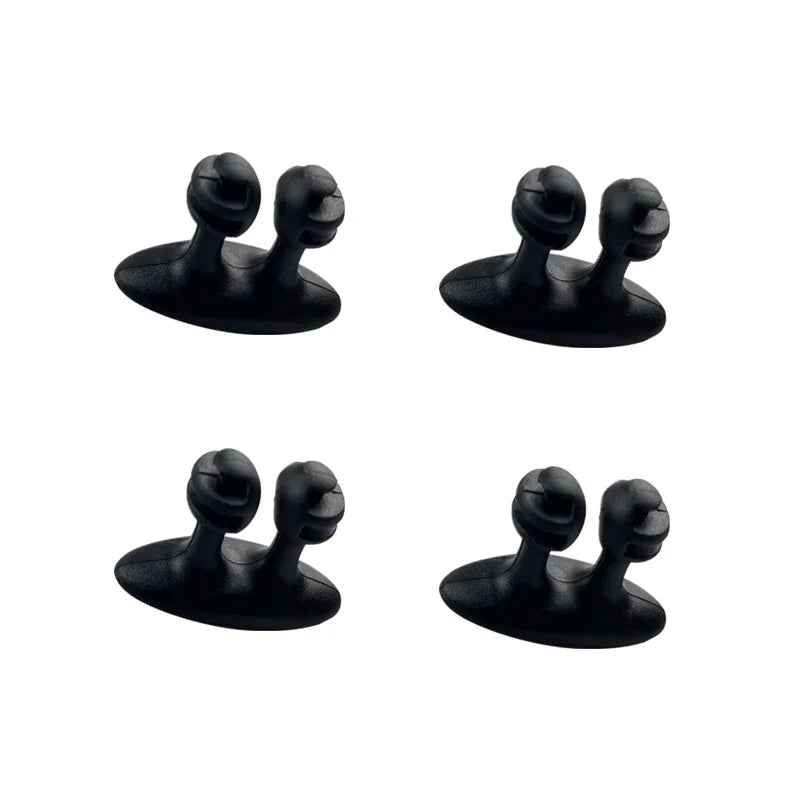 Car Dashboard Phone Charger Cable Manager Hook Headphone Line Organizer Clasp Clamp Holder Auto Interior Accessories