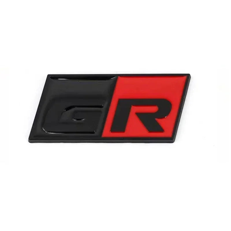 3D Metal Car Sticker Labeling Emblem Badge Decals For Toyota sport GR Sport RAV4 C-HR Avensis Prado Prius Car Auto Accessories