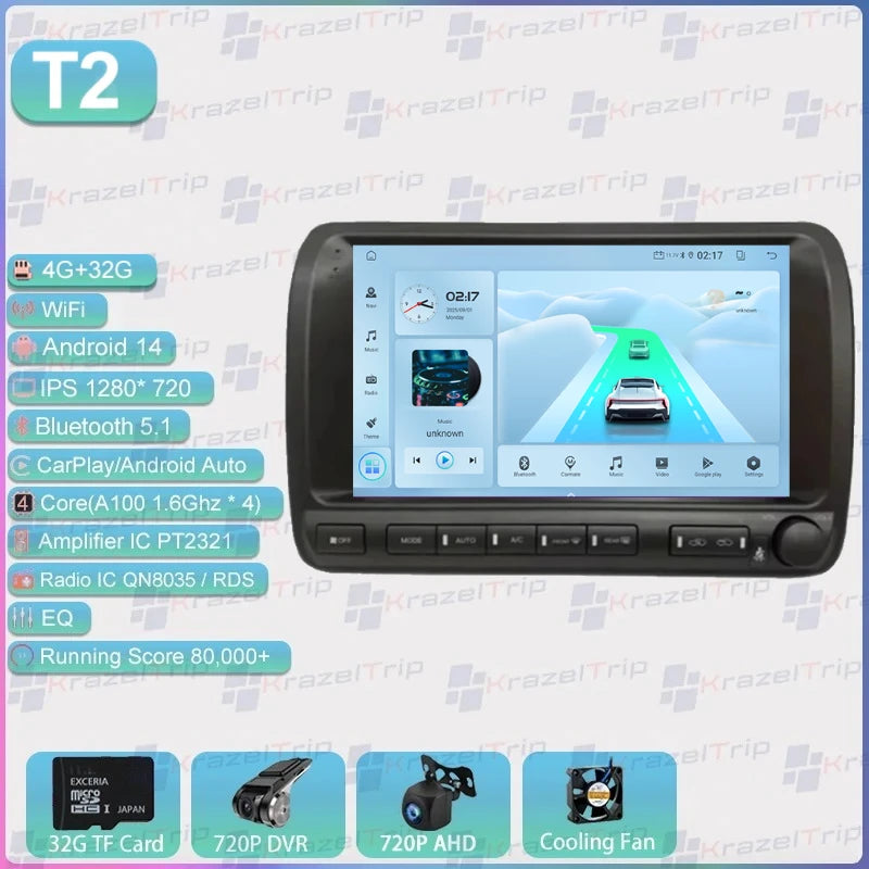 Car Stereo with Apple CarPlay & Android Auto, Compatible with Toyota Crown 11 S170