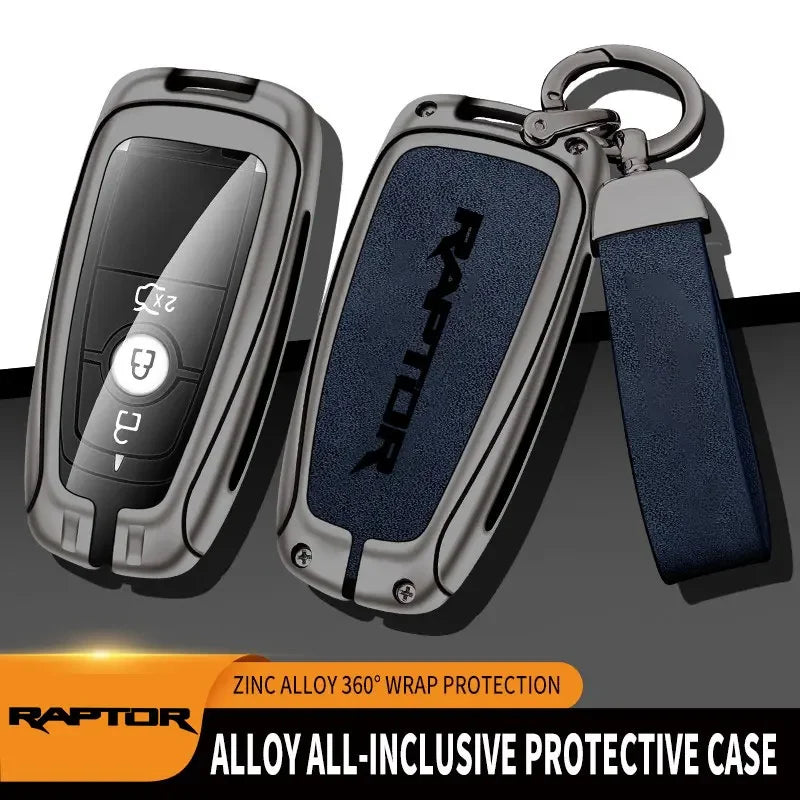 Zinc Alloy Remote Key Fob Cover for Ford F-150 / Raptor