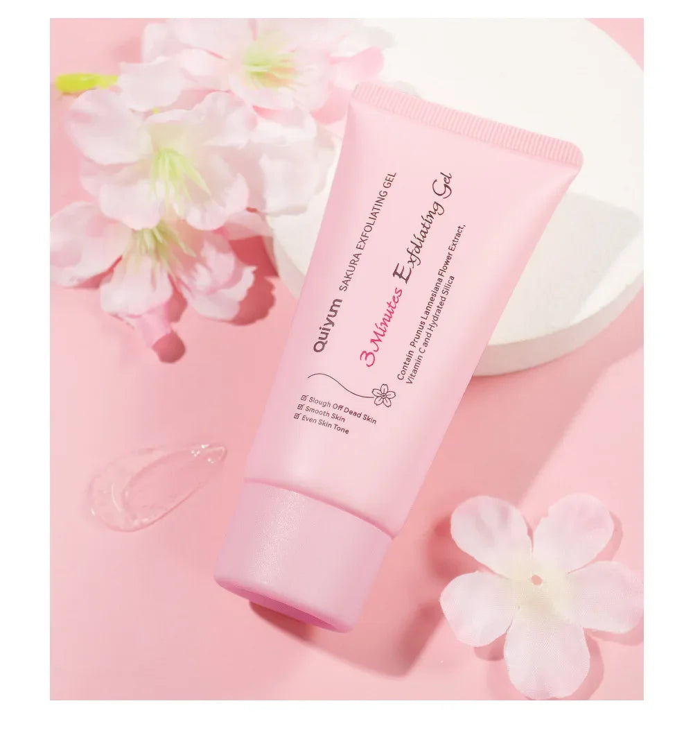 Sakura Exfoliating Peeling Gel Facial Scrub Moisturizing  Nourishing Repair Scrubs Face Cream Beauty Skin Care30g/50g