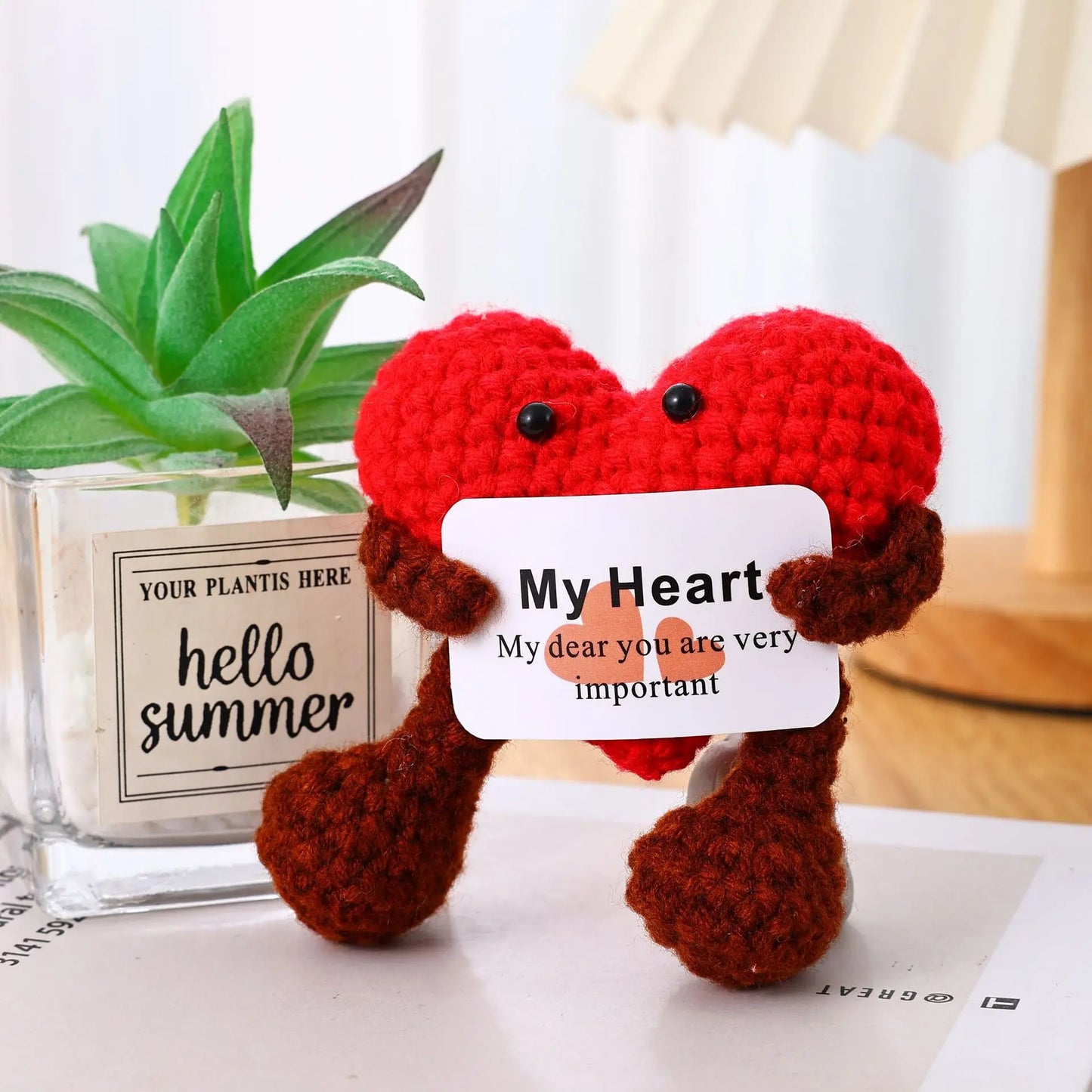 Positive Energy Doll Car Hanging Ornament Cute Auto Rearview Mirror Pendant Interior Decoration Accessories