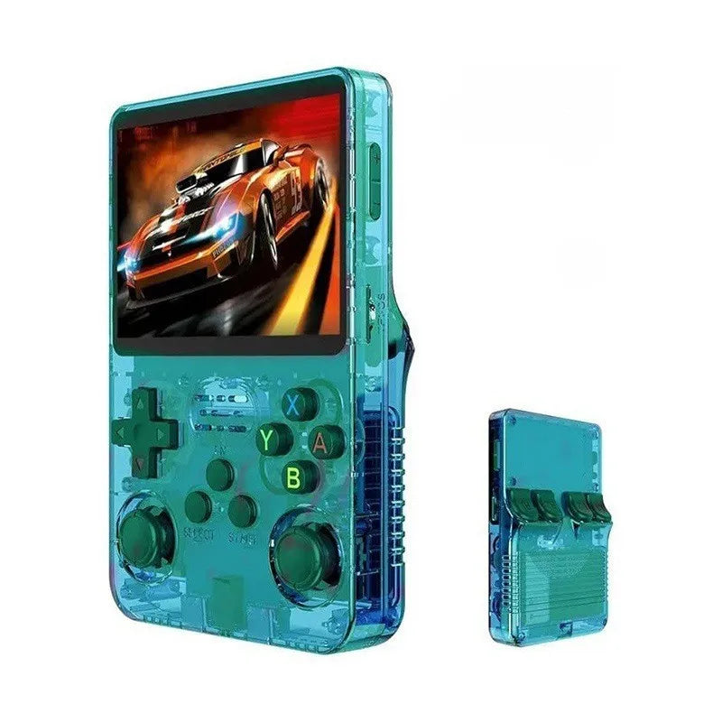 R36S Retro Handheld Video Game Console ARKOS System 3.5 Inch IPS Screen Classic Portable Pocket Video Player 128G Games Boy Gift