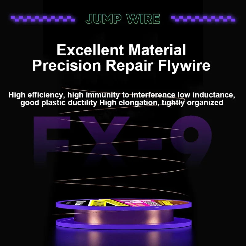 MECHANIC FX-9 FXV009 Motherboard Repair Jumper Wire 200m Fingerprint Flying Line For Phone Motherboard Chip Repair