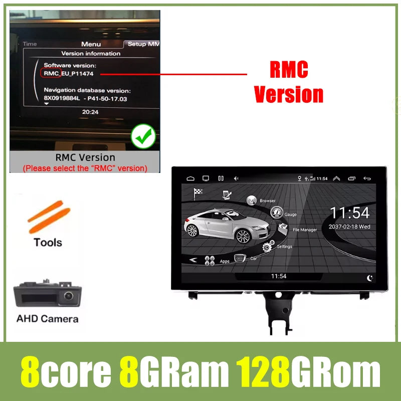 9" Android Car Stereo for Audi A6 C7 & A7 (2012–2018) — CarPlay, Android Auto, GPS, Bluetooth, WiFi