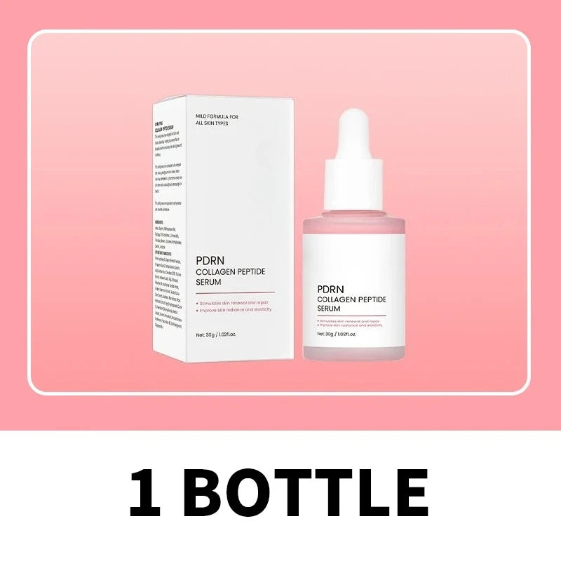 Salmon PDRN Collagen Peptide Facial Serum for Dull Skin - Boosts Elasticity Skin Renewal Repair Korean Beauty Product
