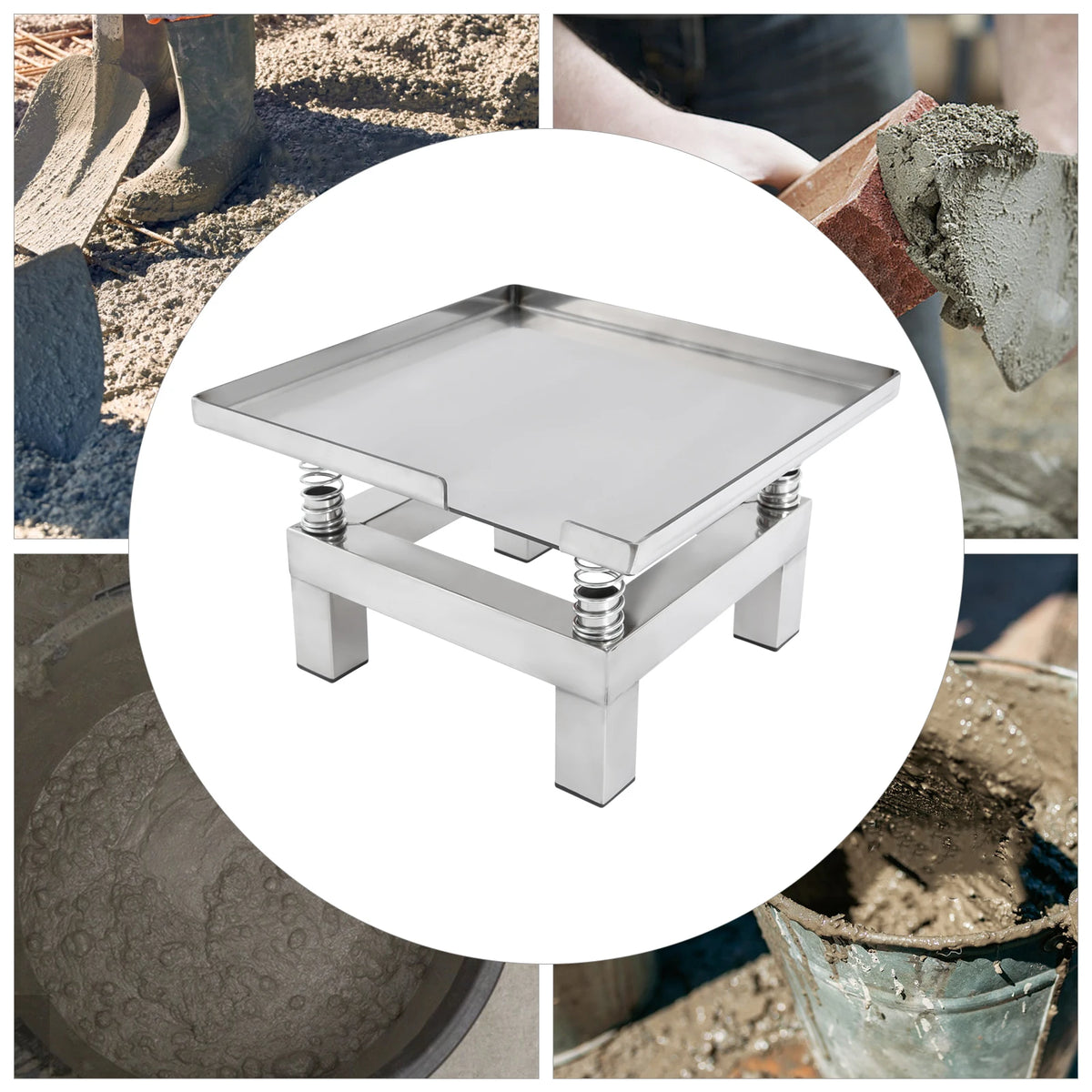 Benchtop Concrete Vibrating Table, 35 x 35 cm - 50 W - view 3