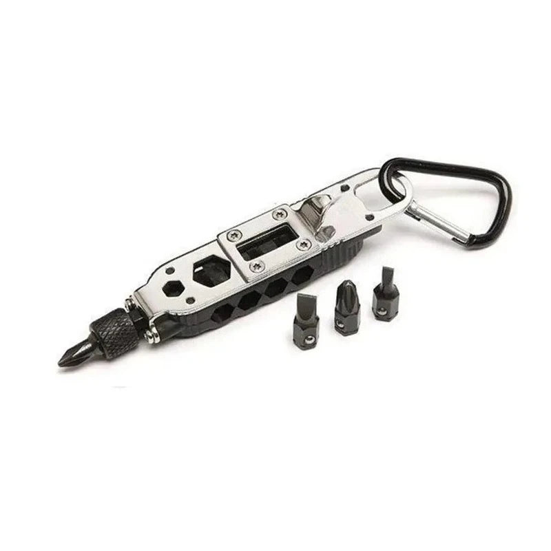 Multifunctional Mini Screwdriver Outdoor EDC Keychain Shape Screwdrivers Portable Steel Repair Tool