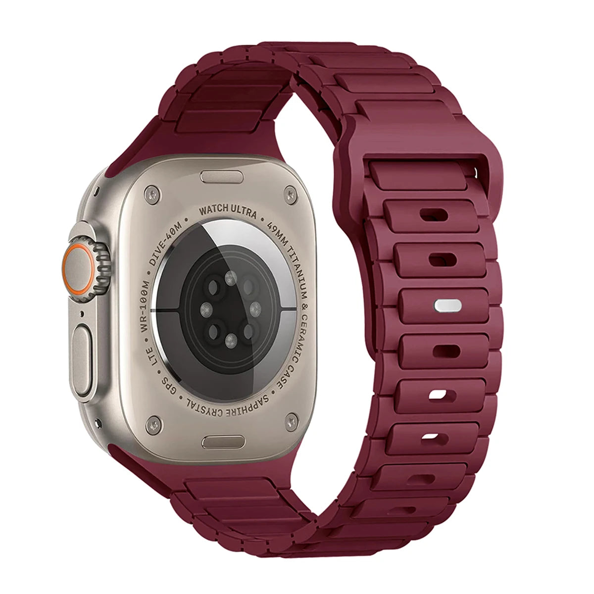 Silicone Strap for Apple Watch Ultra 3 2 49mm 46mm 45mm 44mm 42mm 41mm 40mm Band Iwatch Series 11 10 9 8 7 6 SE3 5 4 3 Bracelet