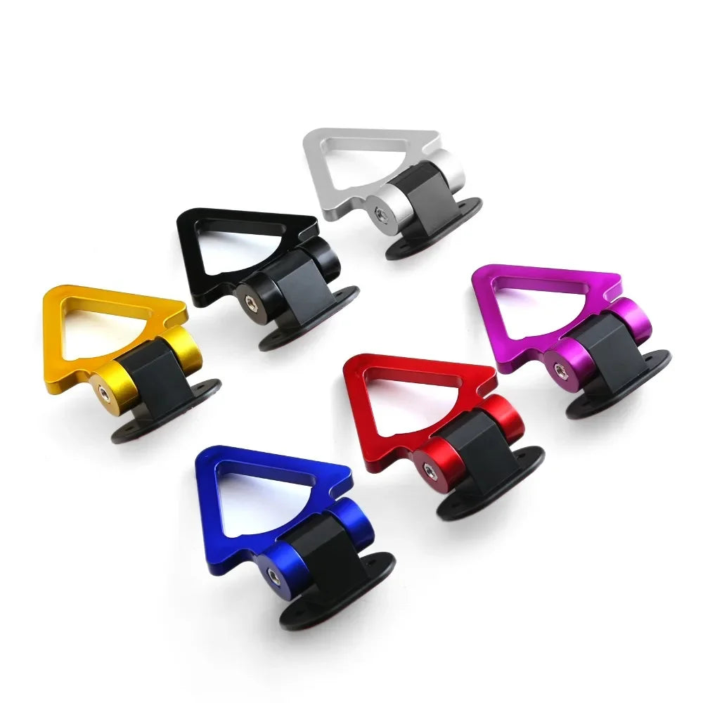 2 Car Style Trailer Hooks Designs，Decorative Car Sticker,Front Rear Trailer,Racing Ring Simulation,Vehicle Trailer Hook