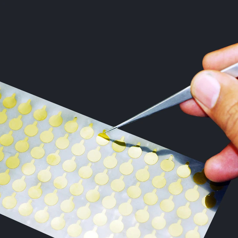 100Pcs Protective sticker Dust stickers high temperature tape for iphone camera infrared dot matrix